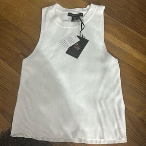 Sincerely Jules Medium White Tank Top